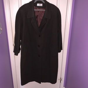 Chocolate Brown Dress Coat